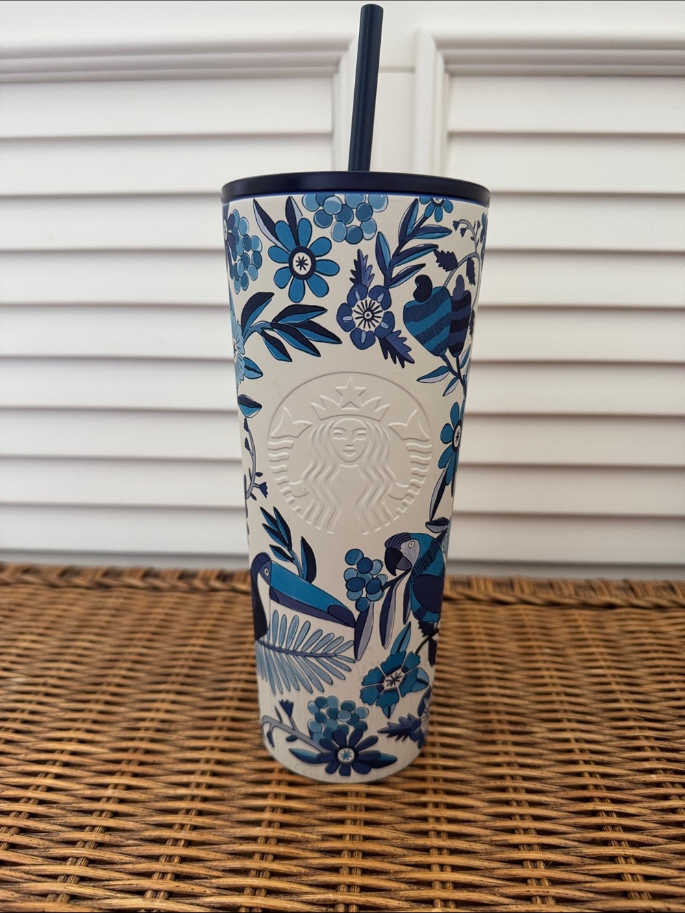 Farm Rio + Starbucks “Banana Mix” Stainless Steel Tumbler